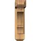 Ekena Millwork Balboa Craftsman Smooth Bracket w/ Offset Brace, Western Red Cedar, 5 1/2"W x 18"D x 22"H BKT0604X18X22BOA04SWR - alternate 4